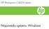 HP Photosmart C4600 series. Nápověda systému Windows