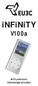 infinity V100a MP3 přehrávač Uživatelská příručka