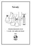 Návody. chemická laboratorní cvičení 1. ročník - obor aplikovaná chemie