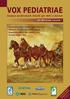 VOX PEDIATRIAE. časopis praktických lékařů pro děti a dorost. září 2007 číslo 7 ročník 7