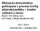 Občanská demokratická participace v procesu tvorby zdravotní politiky úvodní výkladový rámec MUDr. Petr Háva, CSc. UK Praha, Fakulta sociálních věd