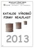 KATALOG VÝROBKÙ FIRMY REALPLAST