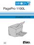 PagePro 1100L Uživatelská příručka CZ