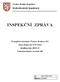 Česká školní inspekce Královéhradecký inspektorát INSPEKČNÍ ZPRÁVA. Evangelická akademie, Náchod, Jiráskova 461. Adresa: Jiráskova 461, 547 01 Náchod