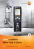 Mistr v měření tlaku vody a plynu. testo 324. Pro všechna měření tlaků a úniků.