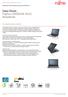 Data Sheet Fujitsu LIFEBOOK A532 Notebook