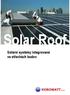 Solární systémy integrované ve střechách budov