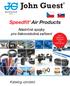 John Guest. Speedfit Air Products. Nástrčné spojky pro tlakovzdušná zařízení. Katalog výrobků. John Guest Czech s.r.o.