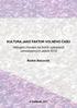 Radim Bačuvčík: Kultura jako faktor volného času VeRBuM, 2011. Ukázka knihy z internetového knihkupectví www.kosmas.cz