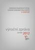 Národní památkový ústav Územní odborné pracoviště v Josefově. výroční zpráva. za rok