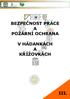 BEZPEČNOST PRÁCE A POŽÁRNÍ OCHRANA V HÁDANKÁCH A KŘÍŽOVKÁCH III.