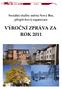 Sociální služby města Nový Bor, příspěvková organizace VÝROČNÍ ZPRÁVA ZA ROK 2011