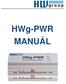 HWg-PWR se připojuje přímo k rozvodné síti 230V, a proto jeho instalaci smí provádět pouze oprávněná osoba!