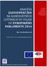 ANALÝZA ZASTOUPENÍ ŽEN NA KANDIDÁTNÍCH LISTINÁCH DO VOLEB DO EVROPSKÉHO PARLAMENTU 2014