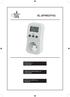 EL-EPM02FHQ. MANUAL (p. 2) Energy Meter. GEBRUIKSAANWIJZING (p. 5) Energiemeter. NÁVOD K POUŽITÍ (s. 8) Elektroměr