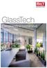GlassTech. Celoskleněné bezrámové příčky