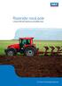 Rozorejte nová pole. s řešeními SKF Agri Solutions pro zemědělské stroje. The Power of Knowledge Engineering