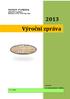 DOMOV PAPRSEK příspěvková organizace Bezručova 419/20, 741 01 Nový Jičín. Výroční zpráva 2013. Zpracoval. Bc. Jana Kuchajdová - ředitelka 27. 2.