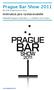 Prague Bar Show 2011 Bar & Beverage Business Event