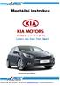 Montážní instrukce. Kia cee'd 1.4 73,2 kw E5 Lovato Gas Easy Fast Smart. Technická specifikace