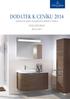 DODATEK K CENÍKU 2014 Sanitární keramiky Koupelnového nábytku Wellness ČESKÁ REPUBLIKA Březen 2014