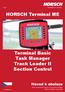 HORSCH Terminal ME. Terminal Basic Task Manager Track Leader II Section Control