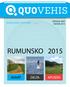 QUOVEHIS RUMUNSKO 2015 BANÁT DELTA APUSENI KATALOG AKCÍ NA ROK 2015 SPOLEK PŘÁTEL CESTOVÁNÍ MAGAZINE