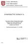 ČESKÁ REPUBLIKA Česká školní inspekce. Ústecký inspektorát - oblastní pracoviště INSPEKČNÍ ZPRÁVA