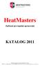 HeatMasters KATALOG 2011. Zařízení pro tepelné zpracování