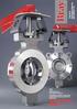 THE HIGH PERFORMANCE BUTTERFLY VALVES UZAVÍRACÍ KLAPKY S DVOJITOU EXCENTRICITOU PRO NÁROČNÉ APLIKACE