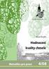 ŽATEC. Chmelařský institut s. r. o. Karel Krofta. Hodnocení kvality chmele. Metodika pro praxi 4/08