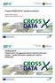 Projekt CROSS-DATA: všeobecný p ehled