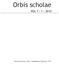 Orbis scholae VOL 7 / 1 / 2013