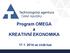 Program OMEGA a KREATIVNÍ EKONOMIKA. 17.1. 2014 od 13:00 hod