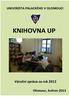 Zpráva o činnosti Knihovny UP 2012