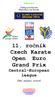 11. ročník Czech Karate Open Euro Grand Prix Central-European league