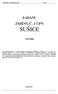 Zadání změny č.1 územního plánu Sušice ZADÁNÍ ZMĚNY Č. 1 ÚPN SUŠICE NÁVRH