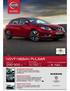 NOVÝ NISSAN PULSAR 8 799 KČ* 40 000 KČ OPERATIVNÍ LEASING