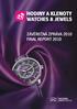 HODINY A KLENOTY WATCHES & JEWELS ZÁVĚREČNÁ ZPRÁVA 2010 FINAL REPORT 2010