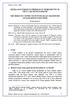 RIZIKA SOUVISEJÍCÍ S PŘEPRAVOU NEBEZPEČNÝCH VĚCÍ V SILNIČNÍ DOPRAVĚ THE RISKS IN CONNECTION WITH ROAD TRANSPORT OF DANGEROUS MATTERS