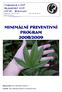 Minimální preventivní program 2008/2009