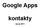 Google Apps. kontakty. verze 2011