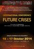 INTERNATIONAL CONFERENCE. Focused on developing international cooperation in cyber security UNIQUE GATHERING PLACE FOR EXPERTS. 15 17 October 2014