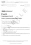 SAMPLE. Czech 2002 PUBLIC EXAMINATION. Continuers Level. Section 1: Listening and Responding (30 marks) Student/Registration Number.