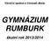 Výroční zpráva o činnosti školy GYMNÁZIUM RUMBURK. školní rok 2013/2014