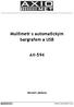 Multimetr s automatickým bargrafem a USB AX-594. Návod k obsluze