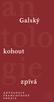 Galský. kohout. gie. zpívá ANTOLOGIE FRANCOUZSKÉ POEZIE