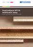 PremiumBoard MFP P5 Multifunkční desky. Skuteční specialisté v konstrukcích dřevostaveb