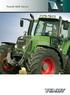 Fendt 800 Vario - velký kompaktní traktor