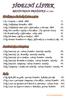 JÍDELNÍ LÍSTEK. RESTAURACE PRAŽANKA 21.7.2014 Předkrmy a chuťovky k vínu a pivu. Smažené sýry a žampiony. Ryby